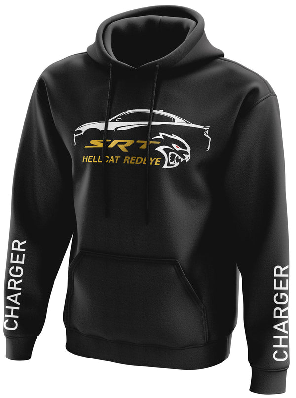Dodge Charger Srt Hellcat Redeye Pullover Hoodie