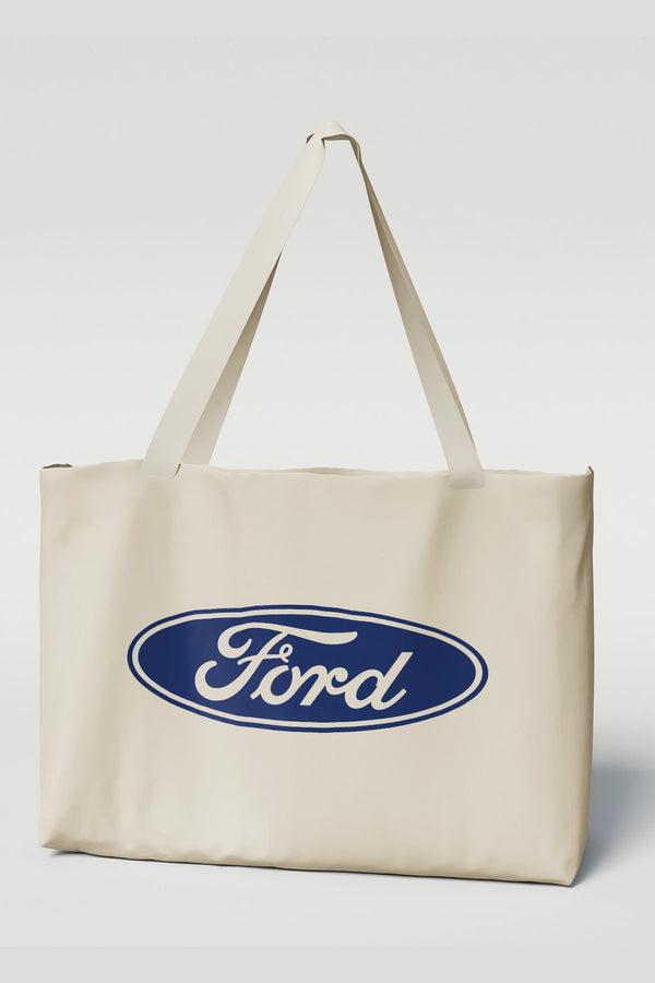 Ford Logo Canvas Tote Bag