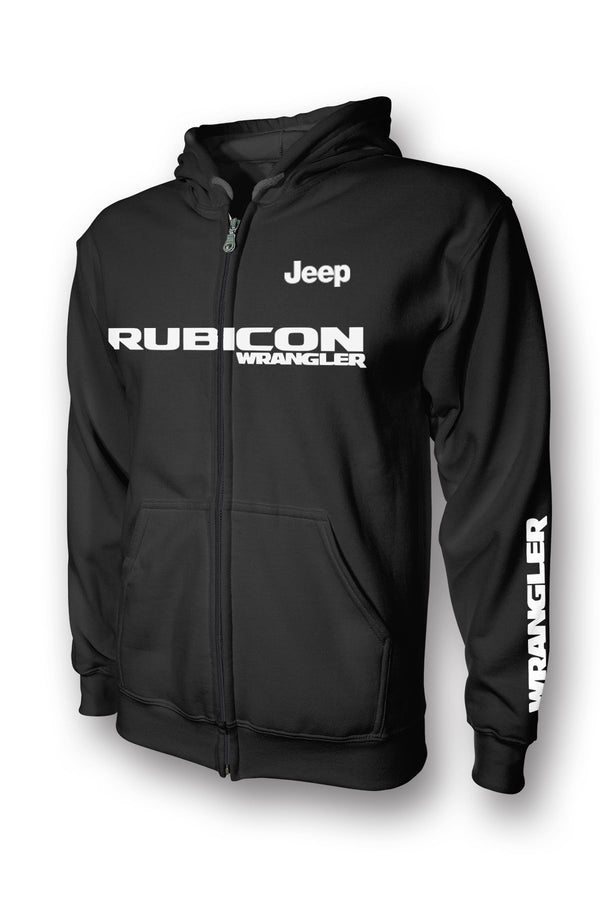 Jeep Wrangler Rubicon Full-Zip Hoodie