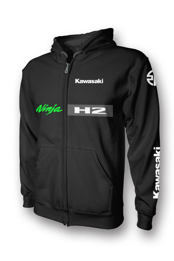 Kawasaki Ninja H2 Full-Zip Hoodie