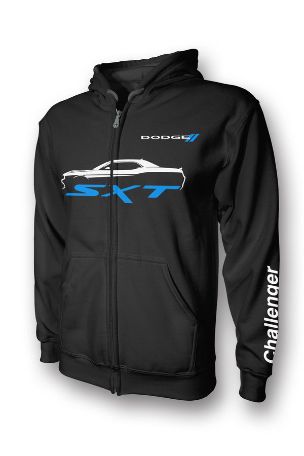 Dodge Challenger Sxt Full Zip Hoodie