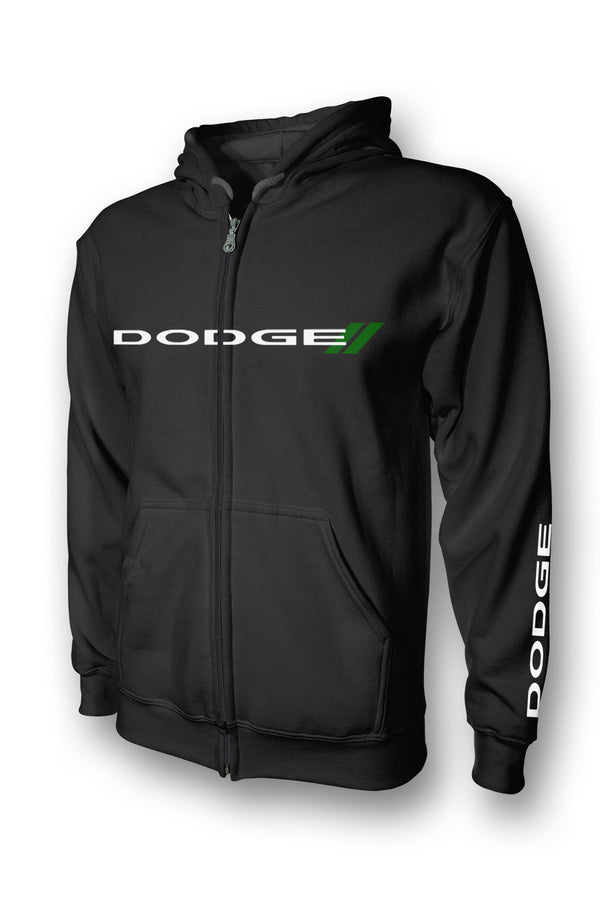 Dodge Logo Full-Zip Hoodie