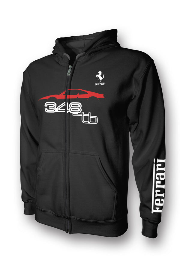 Ferrari 348 Tb Full Zip Hoodie