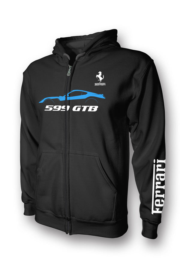 Ferrari 599 Gtb Full Zip Hoodie