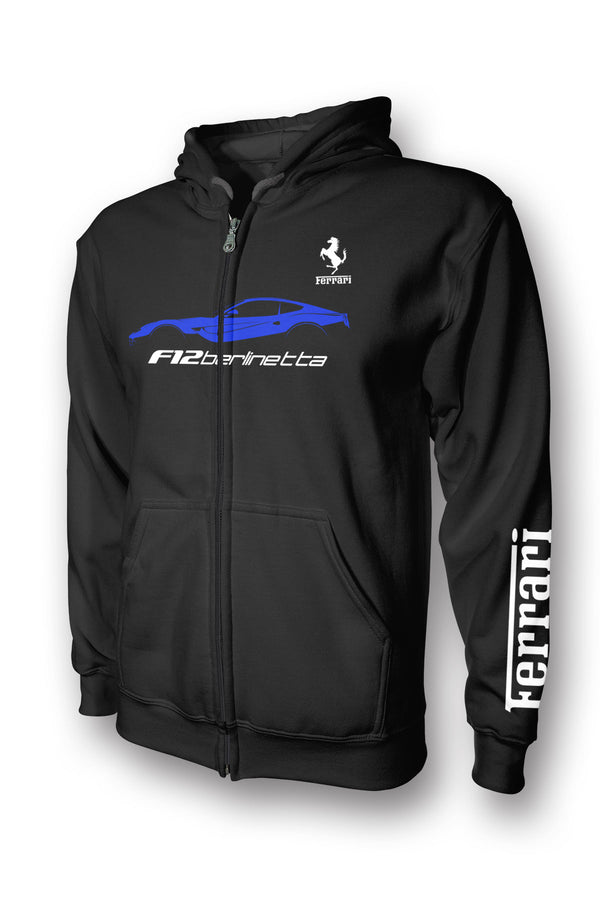 Ferrari F12 Berlinetta Full Zip Hoodie