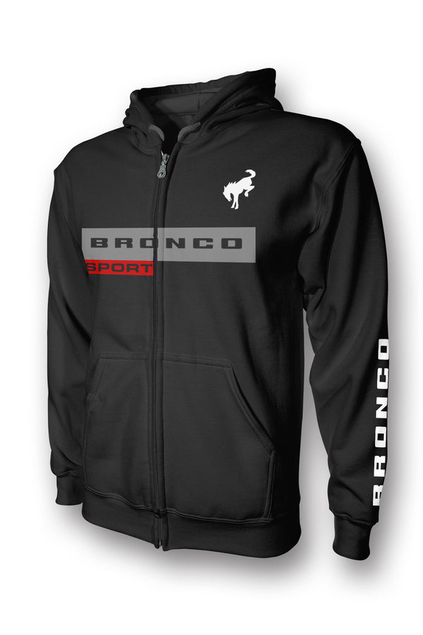 Ford Bronco Sport Free Wheeling Full Zip Hoodie