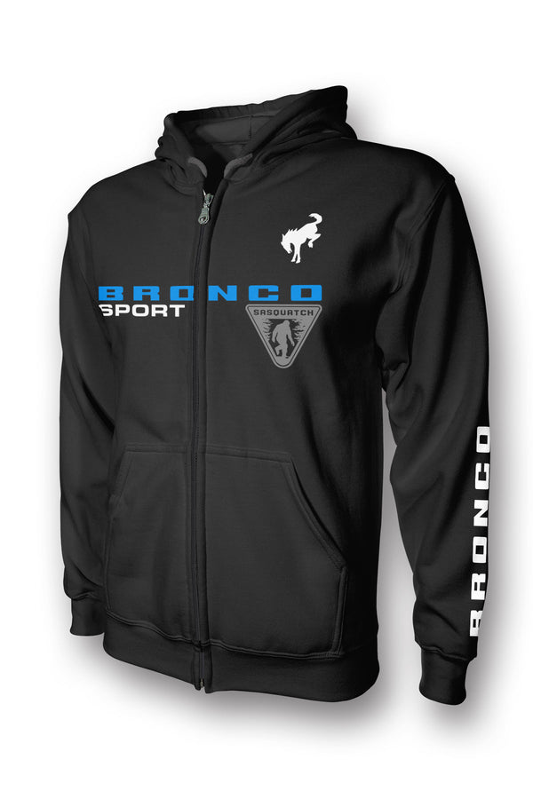 Ford Bronco Sport Sasquatch Full Zip Hoodie