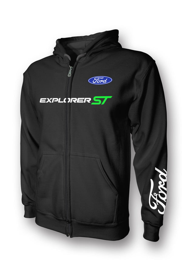 Ford Explorer St Full Zip Hoodie