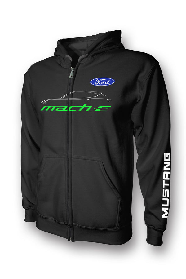 Ford Mustang Mach-E Full Zip Hoodie