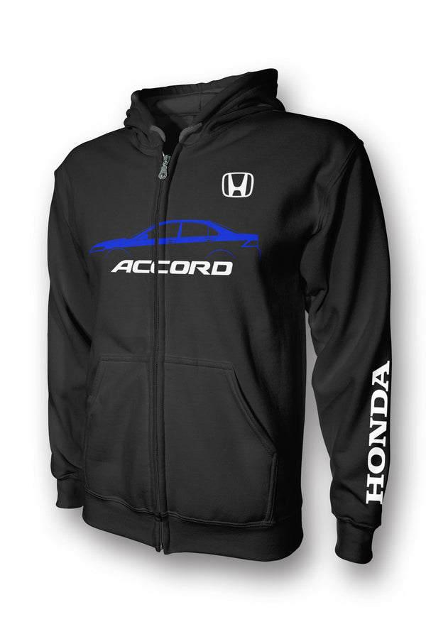 Honda Accord Cl Full-Zip Hoodie