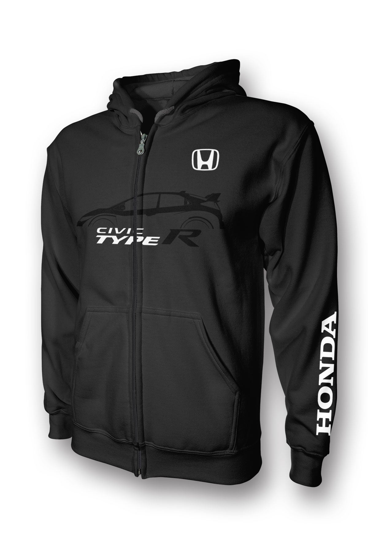 Honda Civic Type-R Fk2 Full-Zip Hoodie -Honda Civic Hoodie – ZEUS