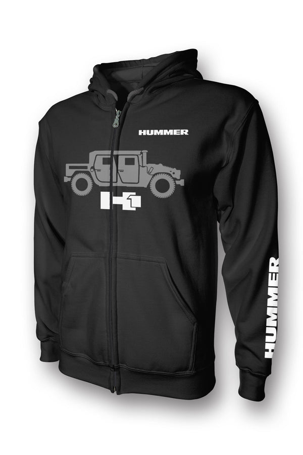 Hummer H1 Full Zip Hoodie