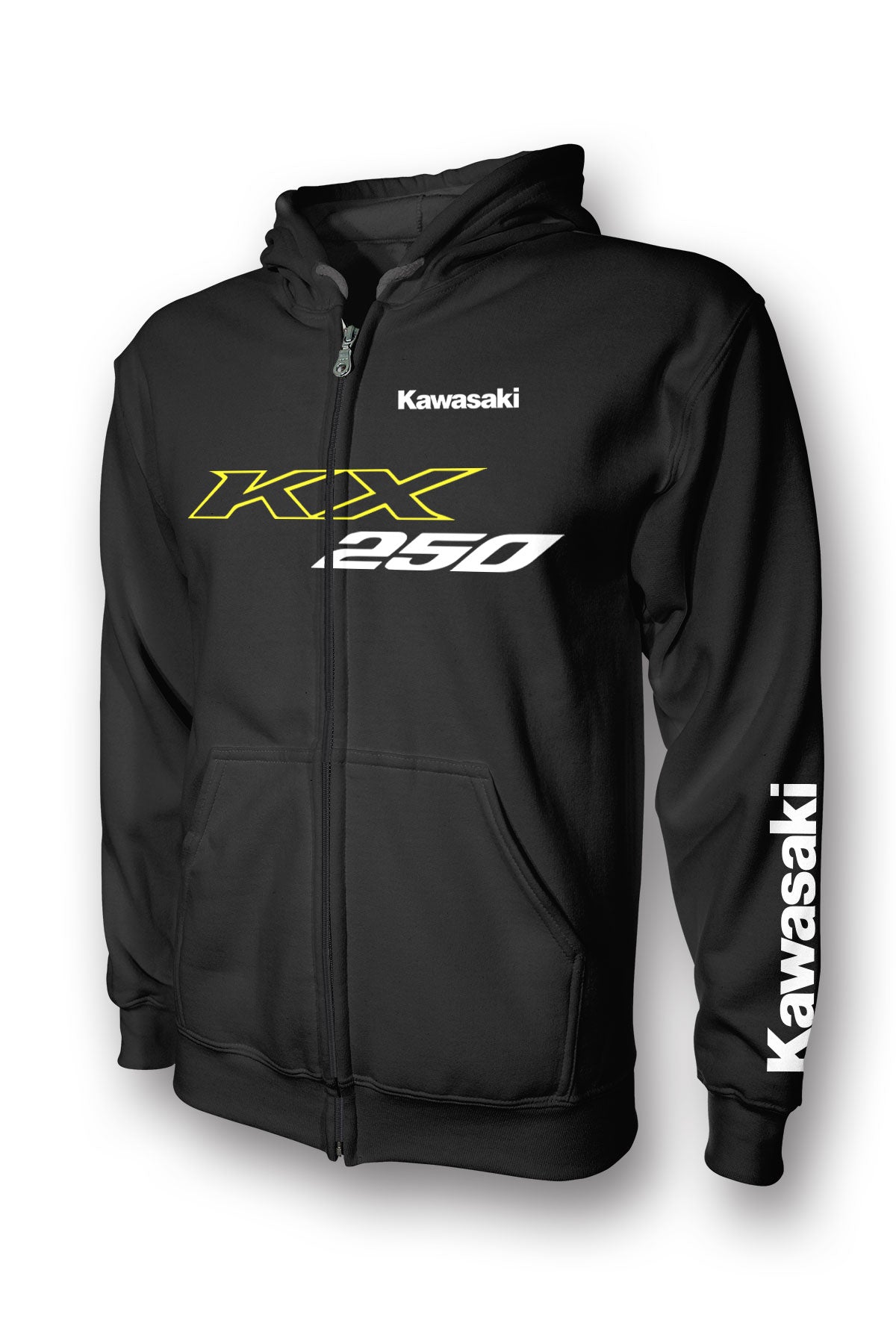ウエア Kawasaki KX 250 Full-Zip Hoodie |Kawasaki Apparel, Motorcycle