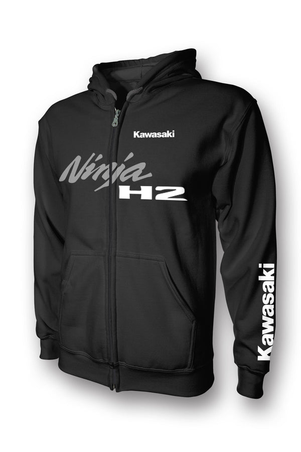 Kawasaki Ninja H2 Full Zip Hoodie