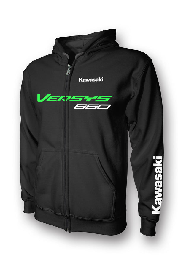 Kawasaki Versys 650 Full Zip Hoodie