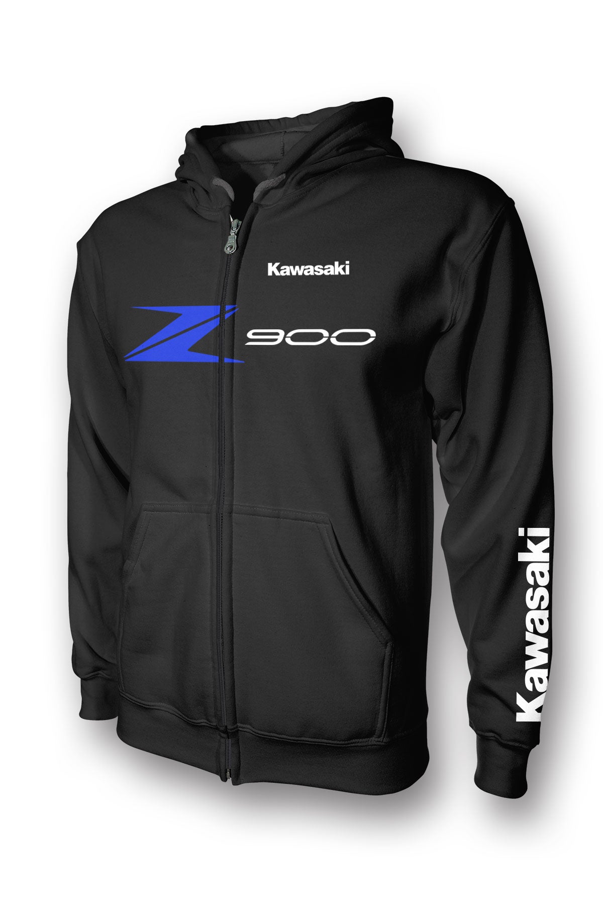 【新品・タグ付き】SOLID HOODIE Kawasaki-Z-900-Full-Zip-