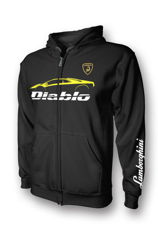 Lamborghini Diablo Full Zip Hoodie