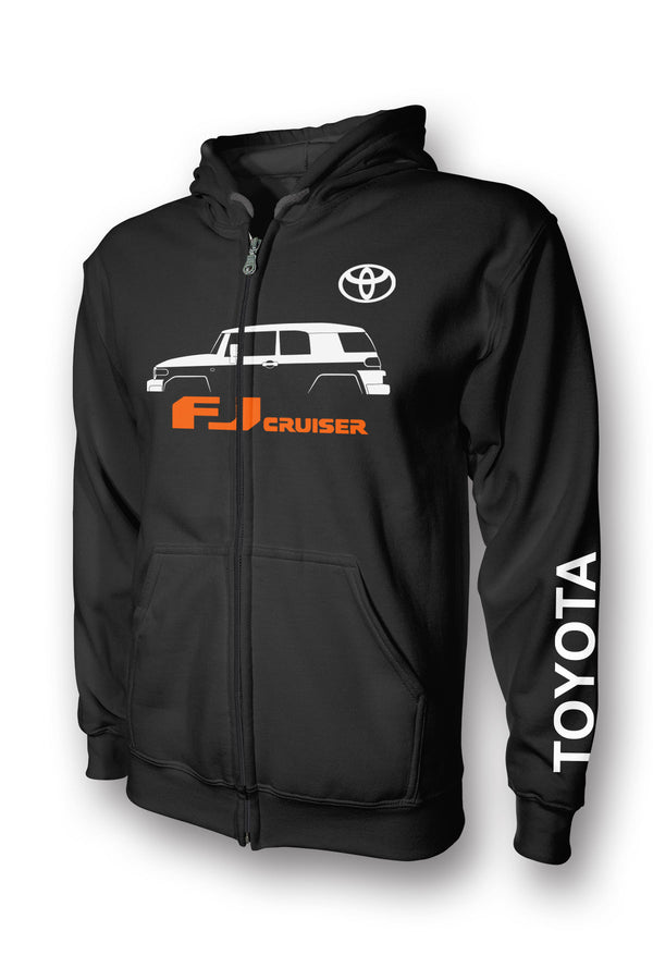 Toyota Fj Cruiser Full Zip Hoodie