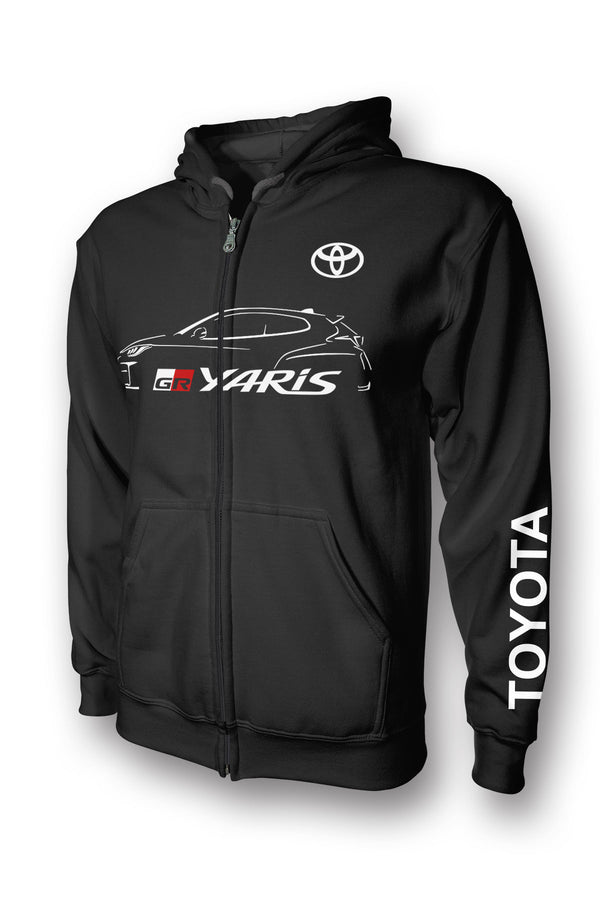 Toyota Gr Yaris Full Zip Hoodie