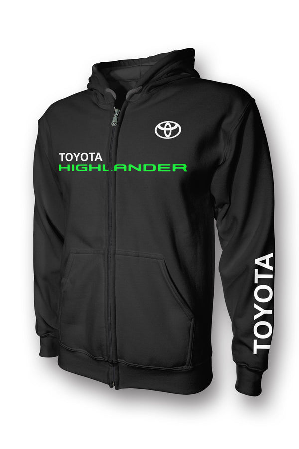 Toyota Highlander Full Zip Hoodie