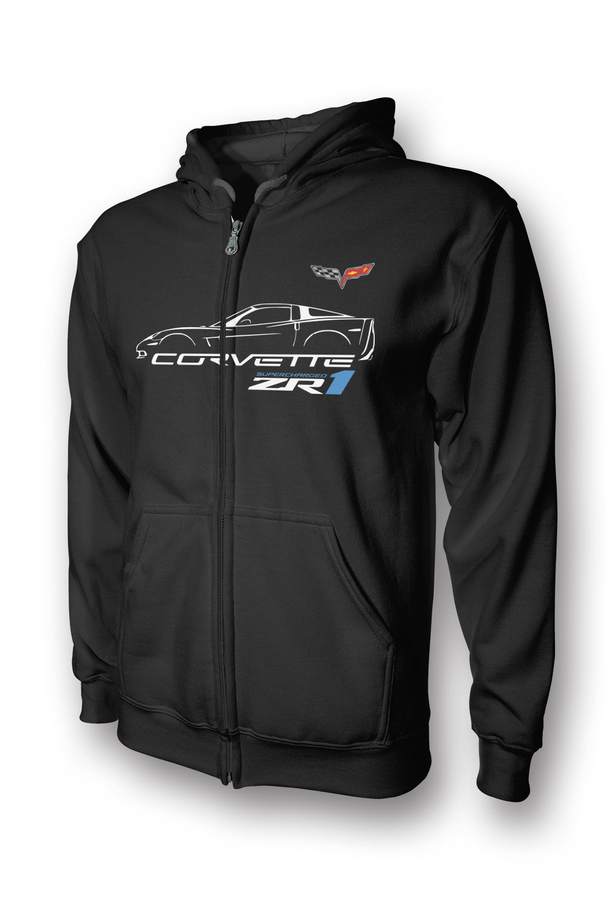 Corvette C6 ZR1 Full Zip Hoodie