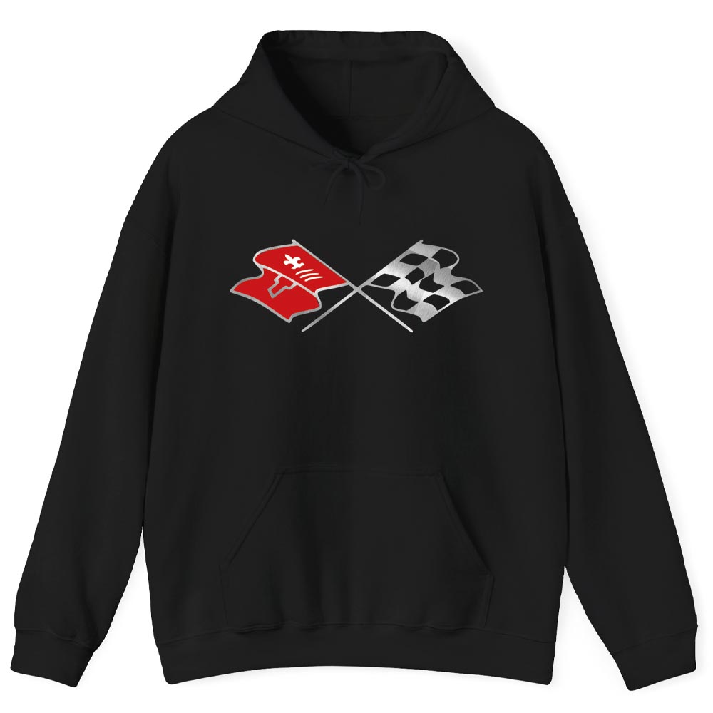 Corvette C3 Logo Pullover Hoodie