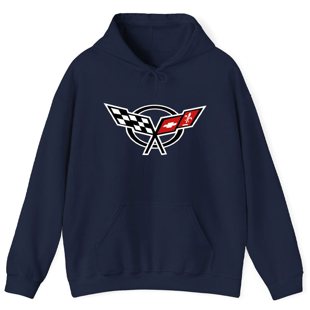 Corvette C5 Logo Pullover Hoodie