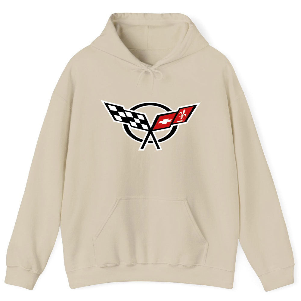 Corvette C5 Logo Pullover Hoodie