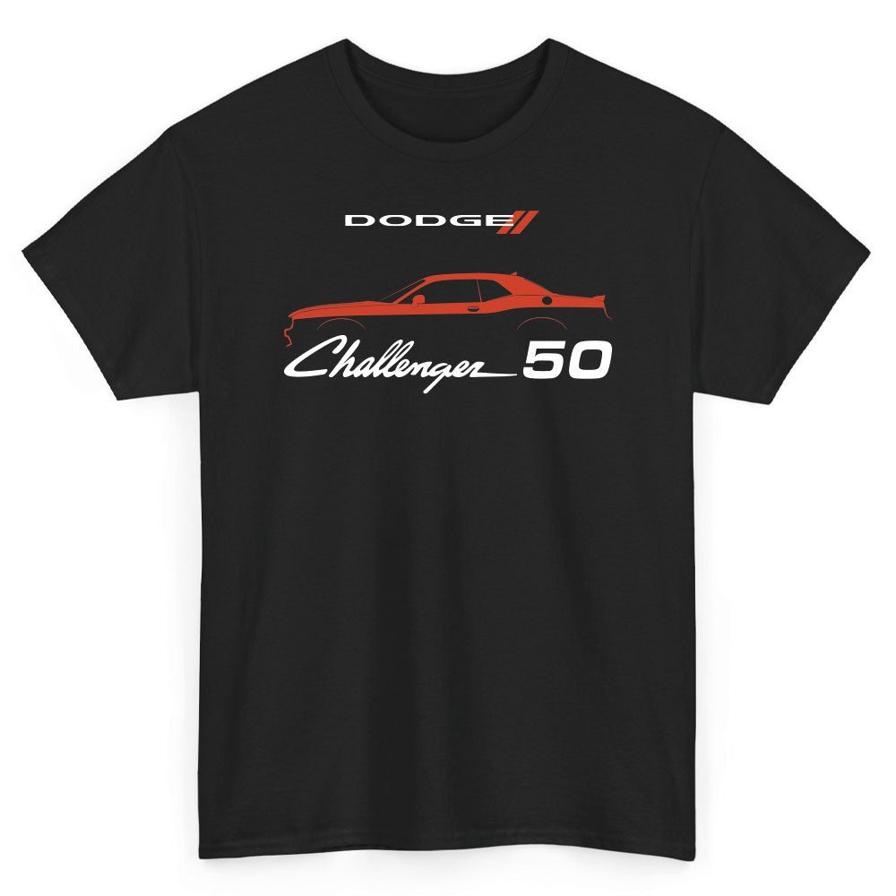 Dodge Challenger 50th Year Anniversary T-Shirt