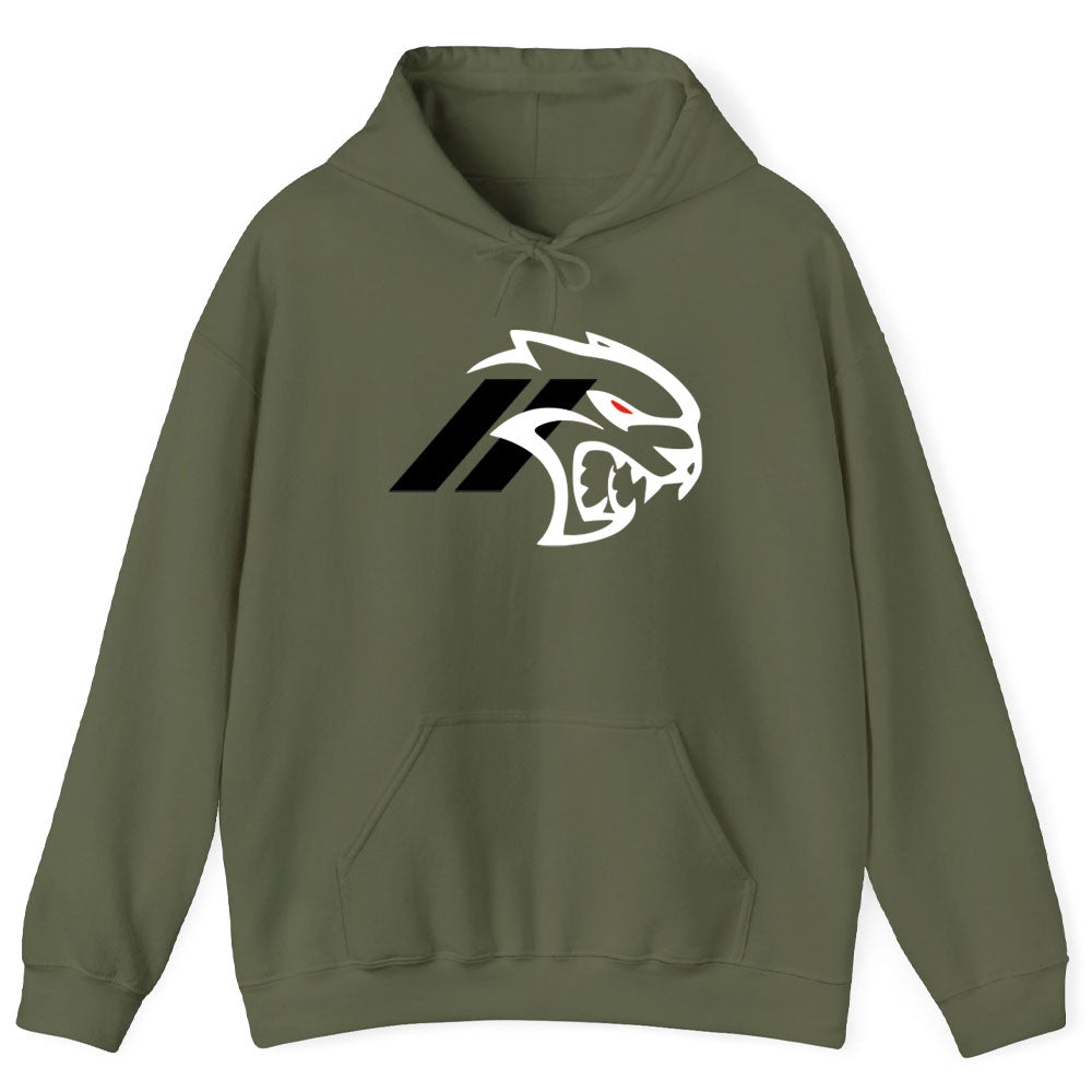 Dodge Srt Hellcat Redeye Logo Hoodie