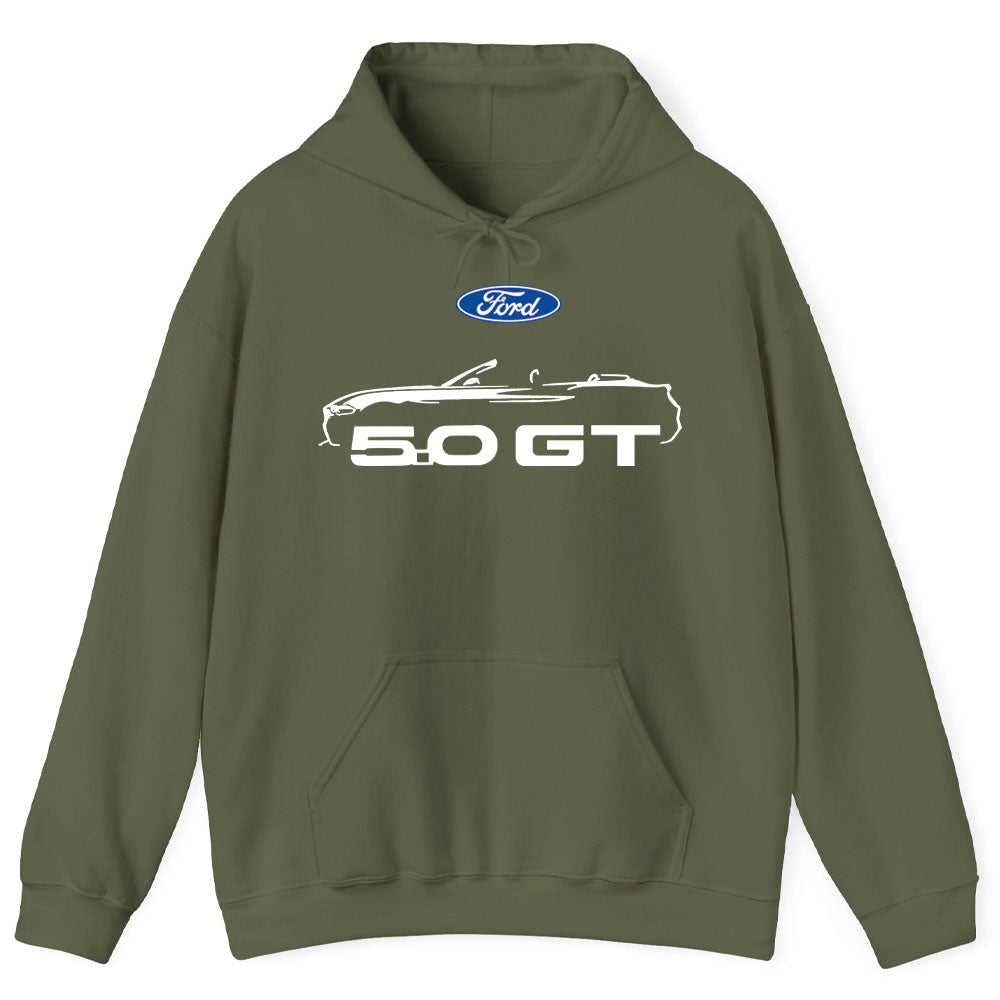 Ford Mustang Gt Convertible Hoodie