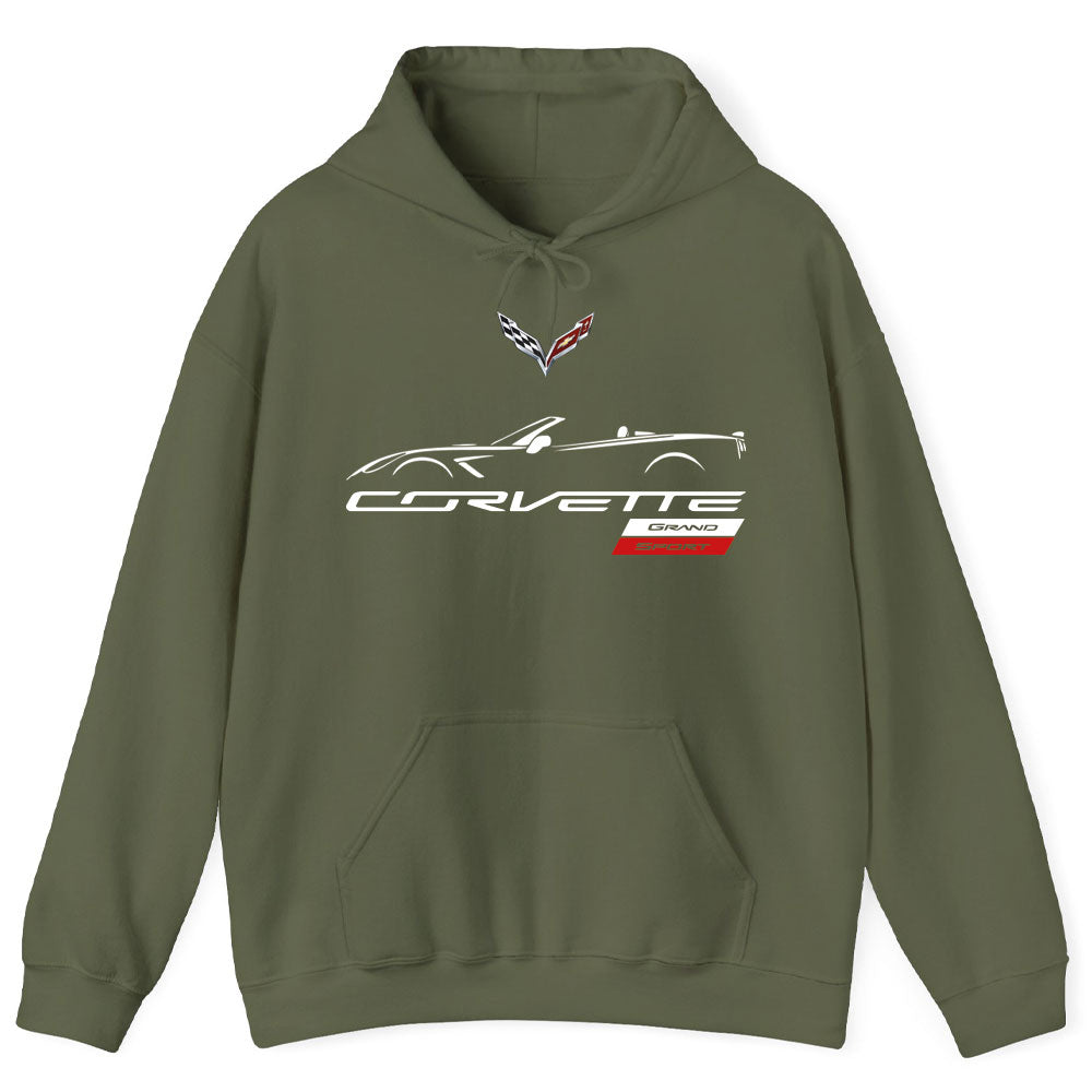 Corvette C7 Grand Sport Convertible  Hoodie