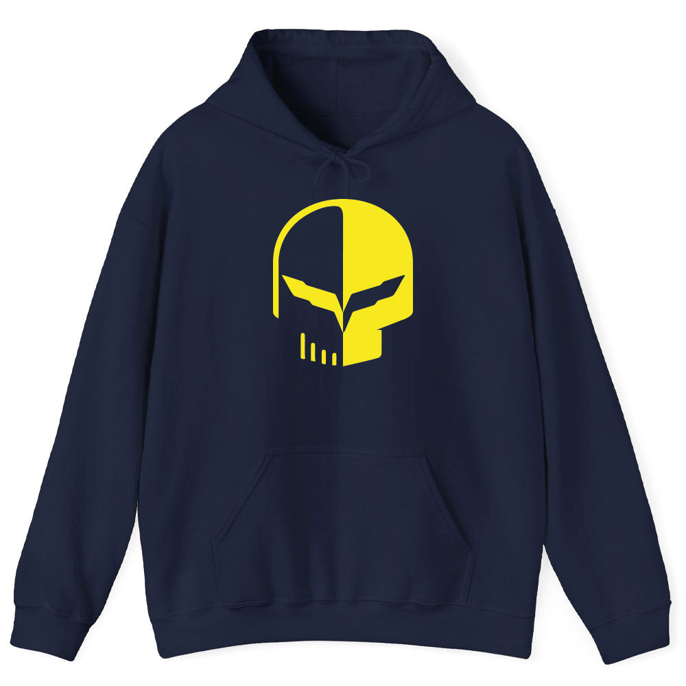 Corvette C7 Jake Skull Hoodie