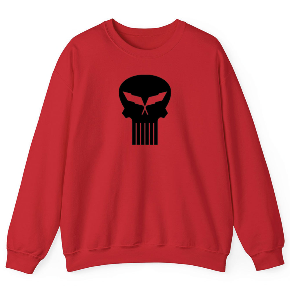 Corvette C5 Jake Skull Sweatshirt