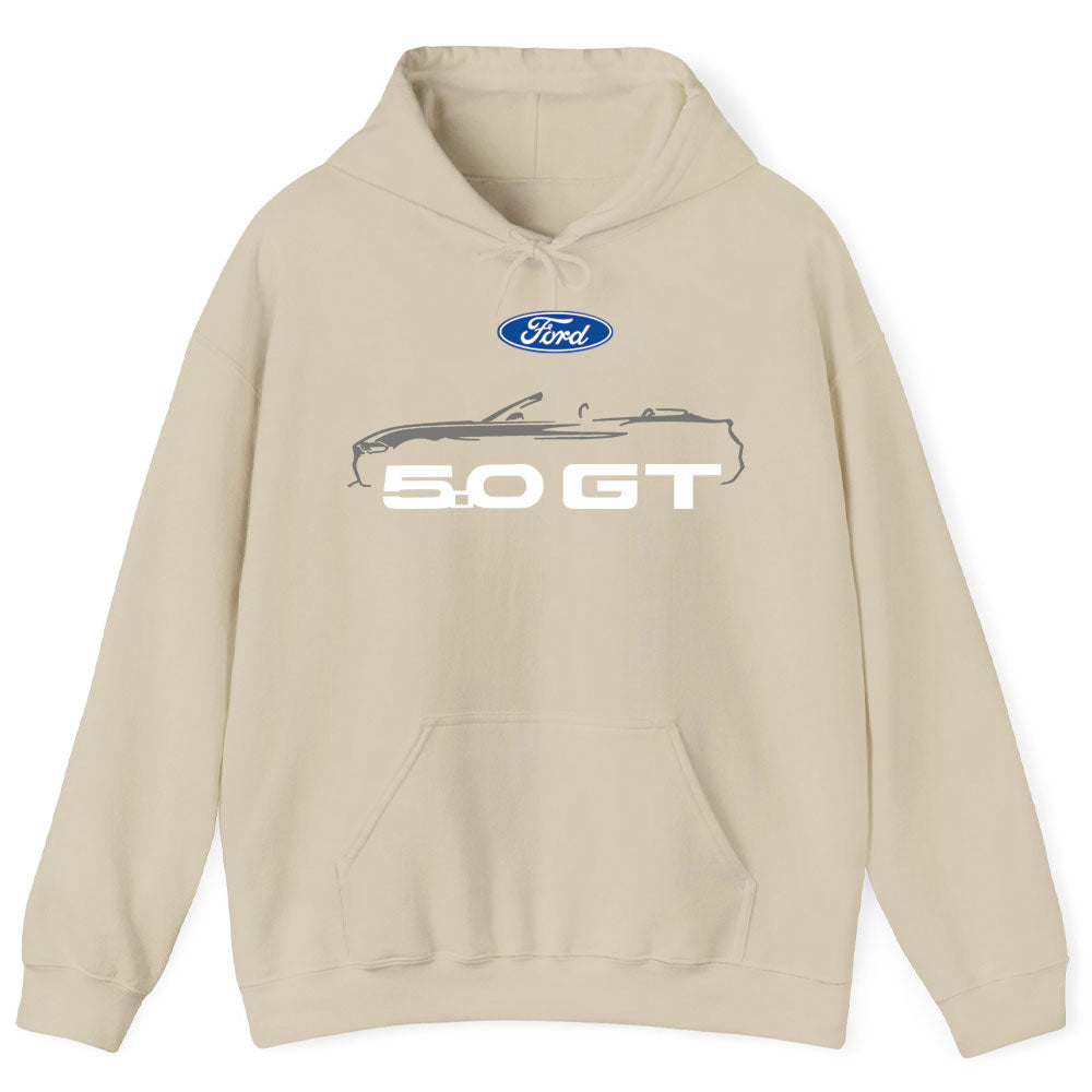 Ford Mustang Gt Convertible Hoodie