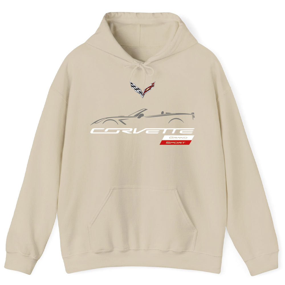 Corvette C7 Grand Sport Convertible  Hoodie