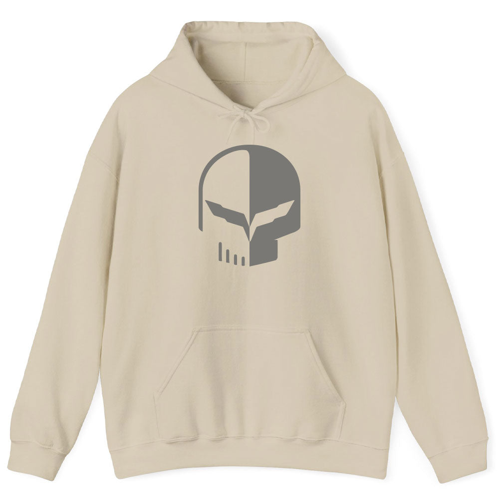 Corvette C7 Jake Skull Hoodie
