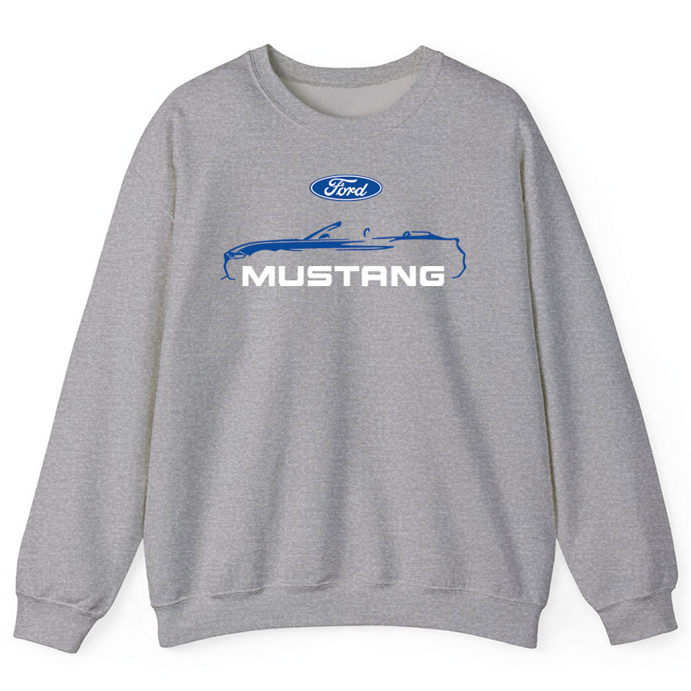 Ford Mustang Convertible Sweatshirt