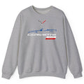 Corvette C7 Grand Sport Convertible Sweatshirt