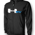 Hummer Ev Logo Full Zip Hoodie