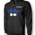 Hummer H1 Full Zip Hoodie