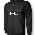 Hummer Ev Suv Full Zip Hoodie