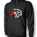 Dodge Srt Hellcat Redeye Logo Full Zip Hoodie