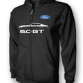 Ford Mustang Gt Full Zip Hoodie