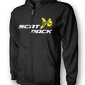 Dodge Scat Pack Logo Full Zip Hoodie