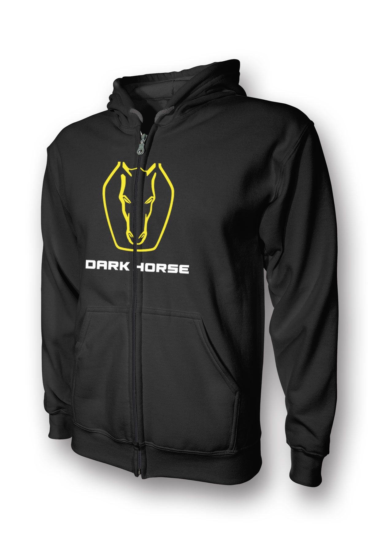 Ford Mustang Dark Horse Logo Full Zip Hoodie