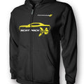 Dodge Challenger Scat Pack Full Zip Hoodie