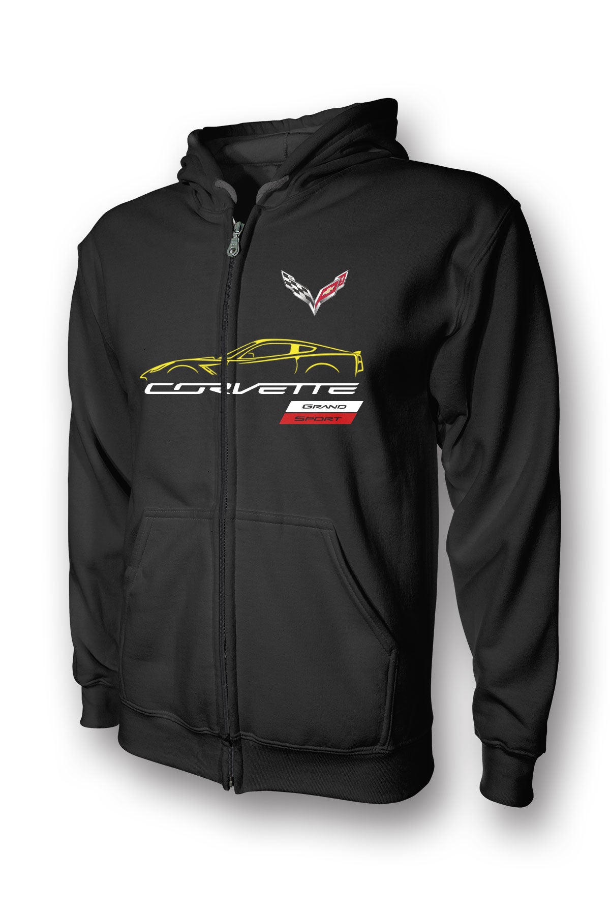 Corvette C7 Grand Sport Full Zip Hoodie
