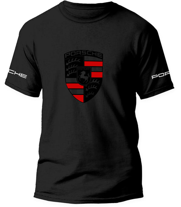 Porsche Logo Crewneck T-shirt