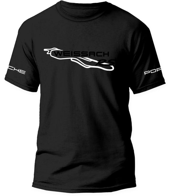 Porsche Weissach Rs Logo Crewneck T-shirt
